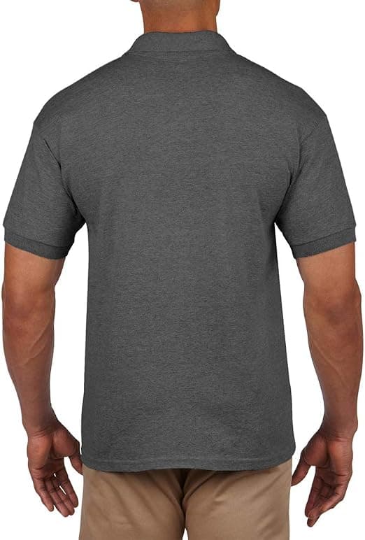 Corporate polo shirt branded for a client campaign