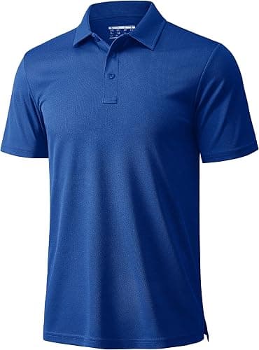 Branded corporate polo shirt with an embroidered left chest logo