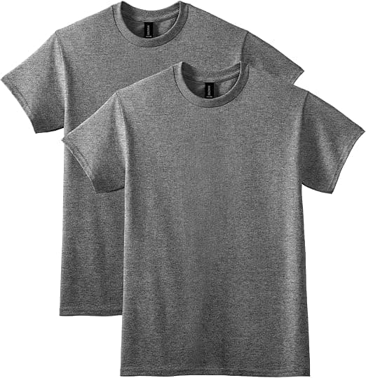 Single sample t-shirt with finished custom decoration