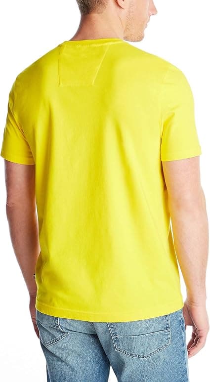 Restaurant staff t-shirt with a printed chest logo