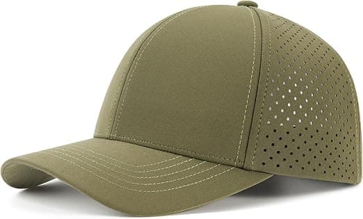 Finished custom cap from a completed bulk production order