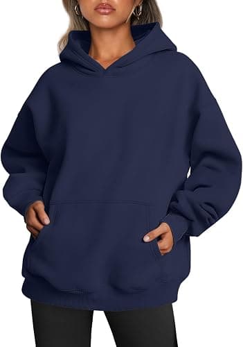 Custom hoodie from a bulk wholesale run with a printed chest logo