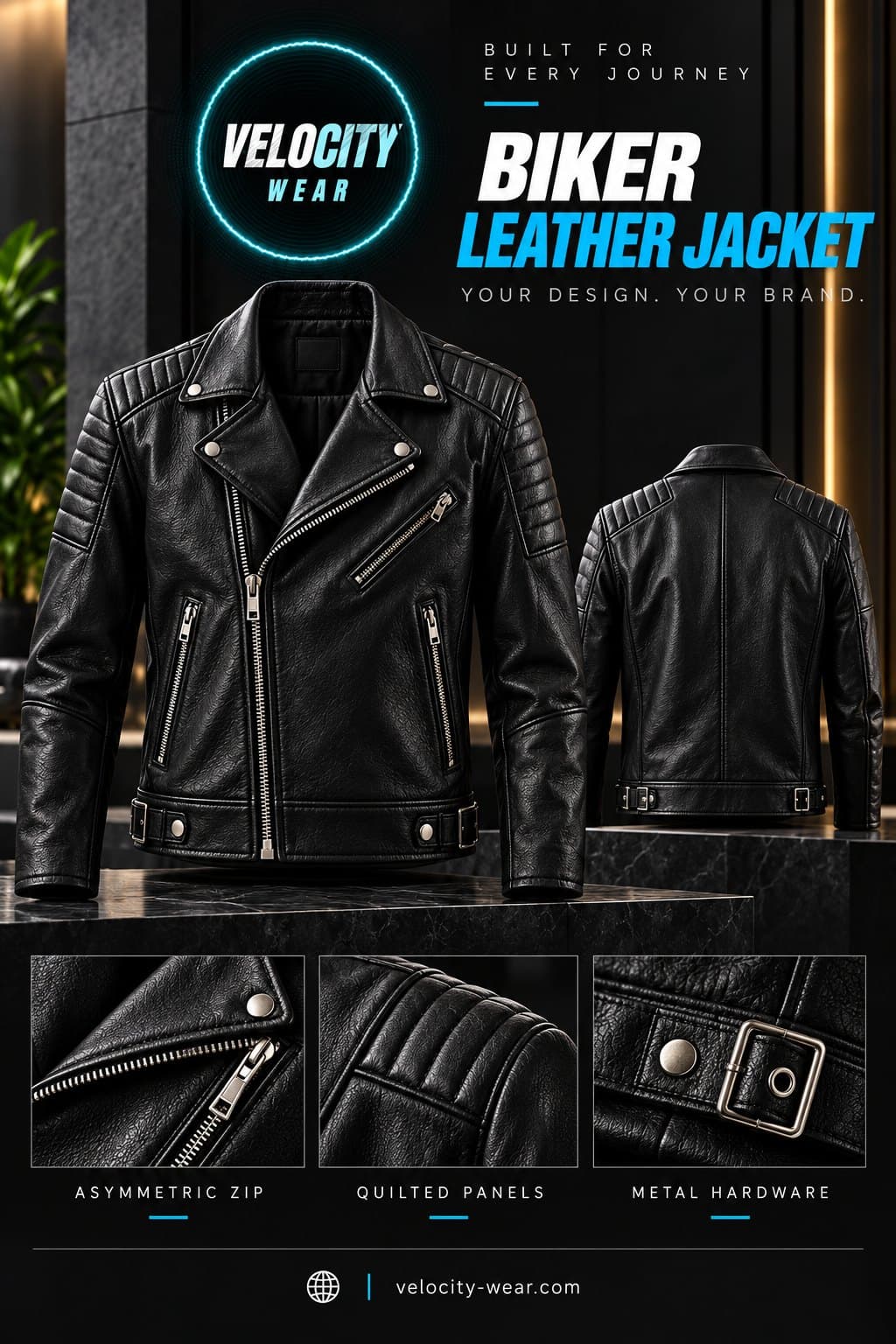 Leather Jackets — custom apparel example 2
