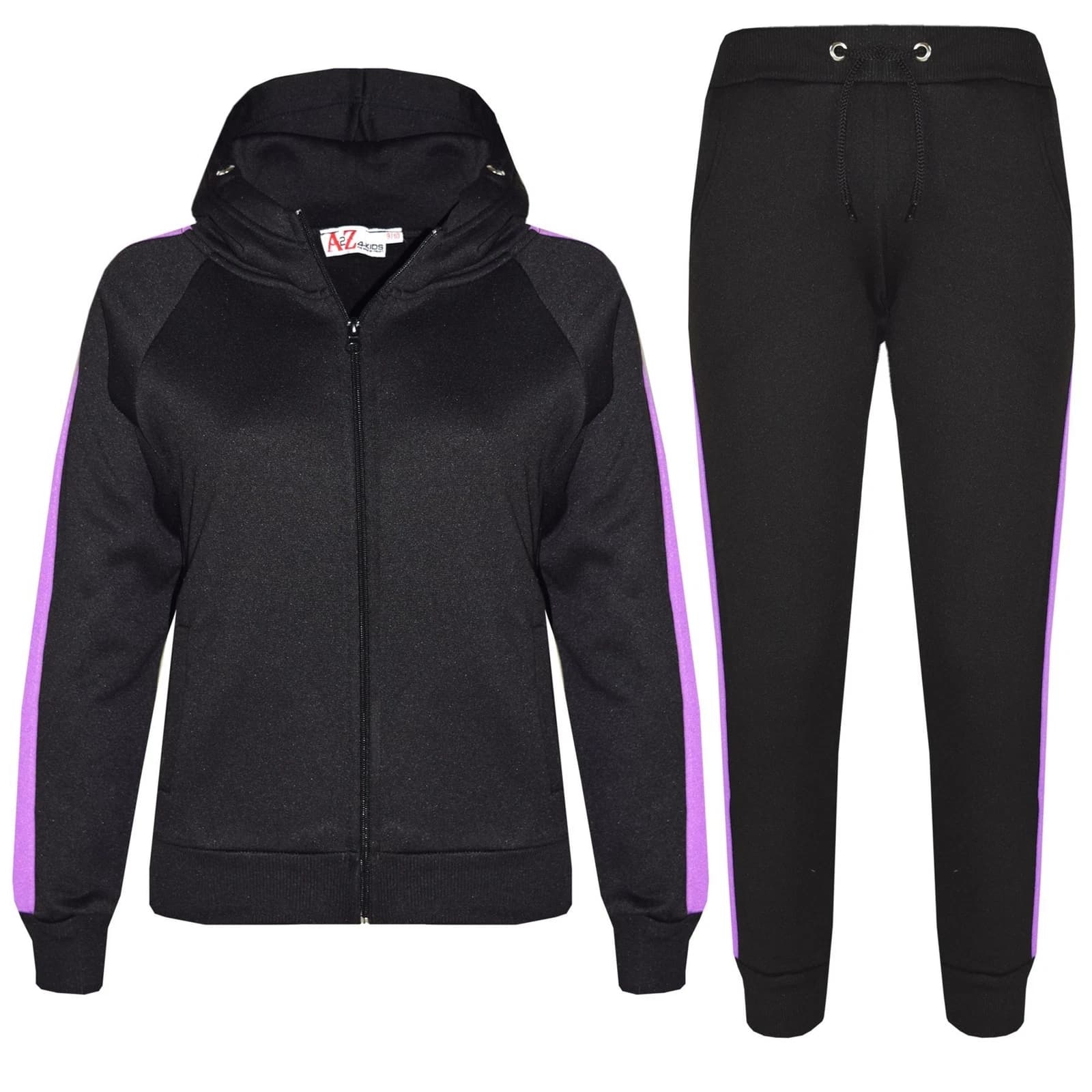 Society tracksuit set with a printed chest design