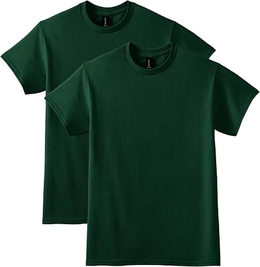 Branded staff t-shirt laid flat for a hotel size check