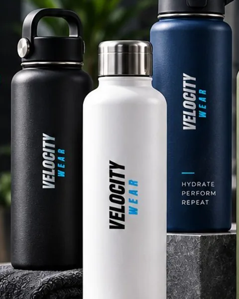 Custom branded bottles